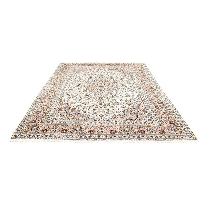 Persisk tæppe - Keshan - 347 x 244 cm - creme