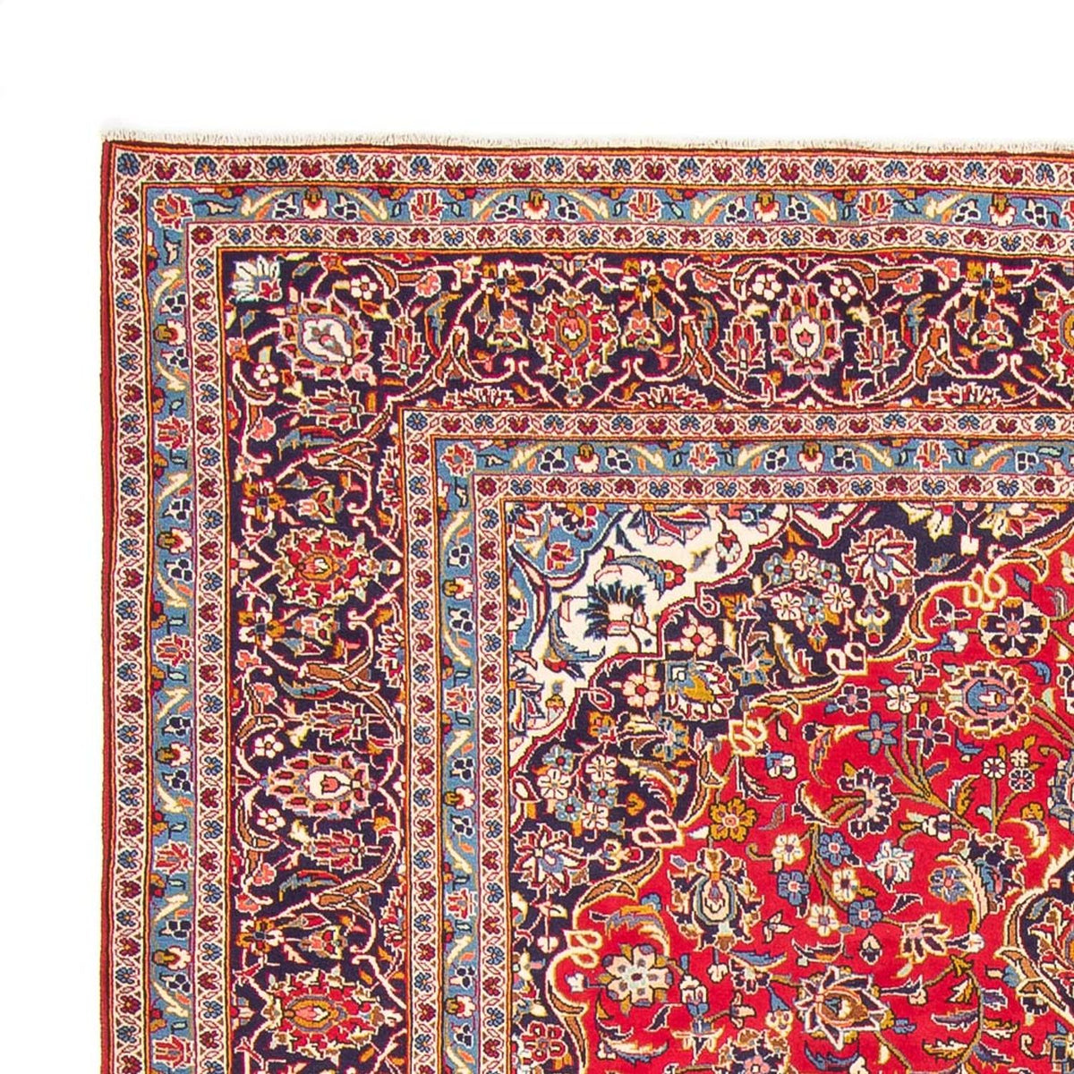 Kashan Tæppe 247x343cm - Persisk tæppe