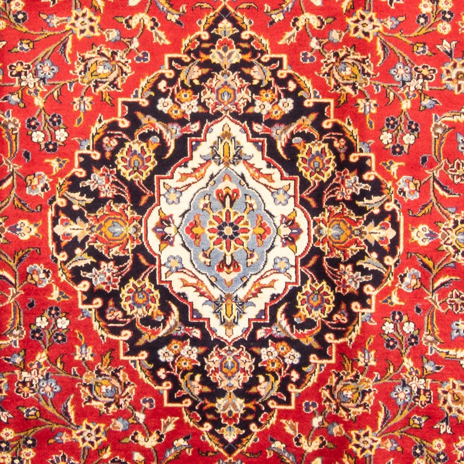 Persisk tæppe - Keshan - 343 x 248 cm - rød