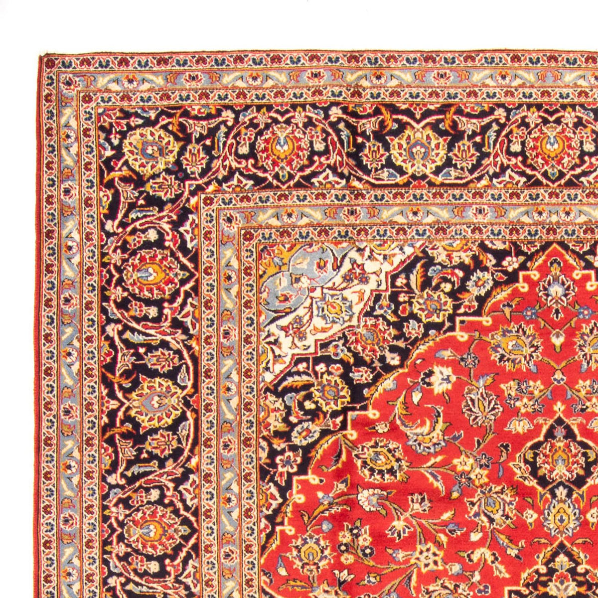Kashan Tæppe 248x343cm - Persisk tæppe