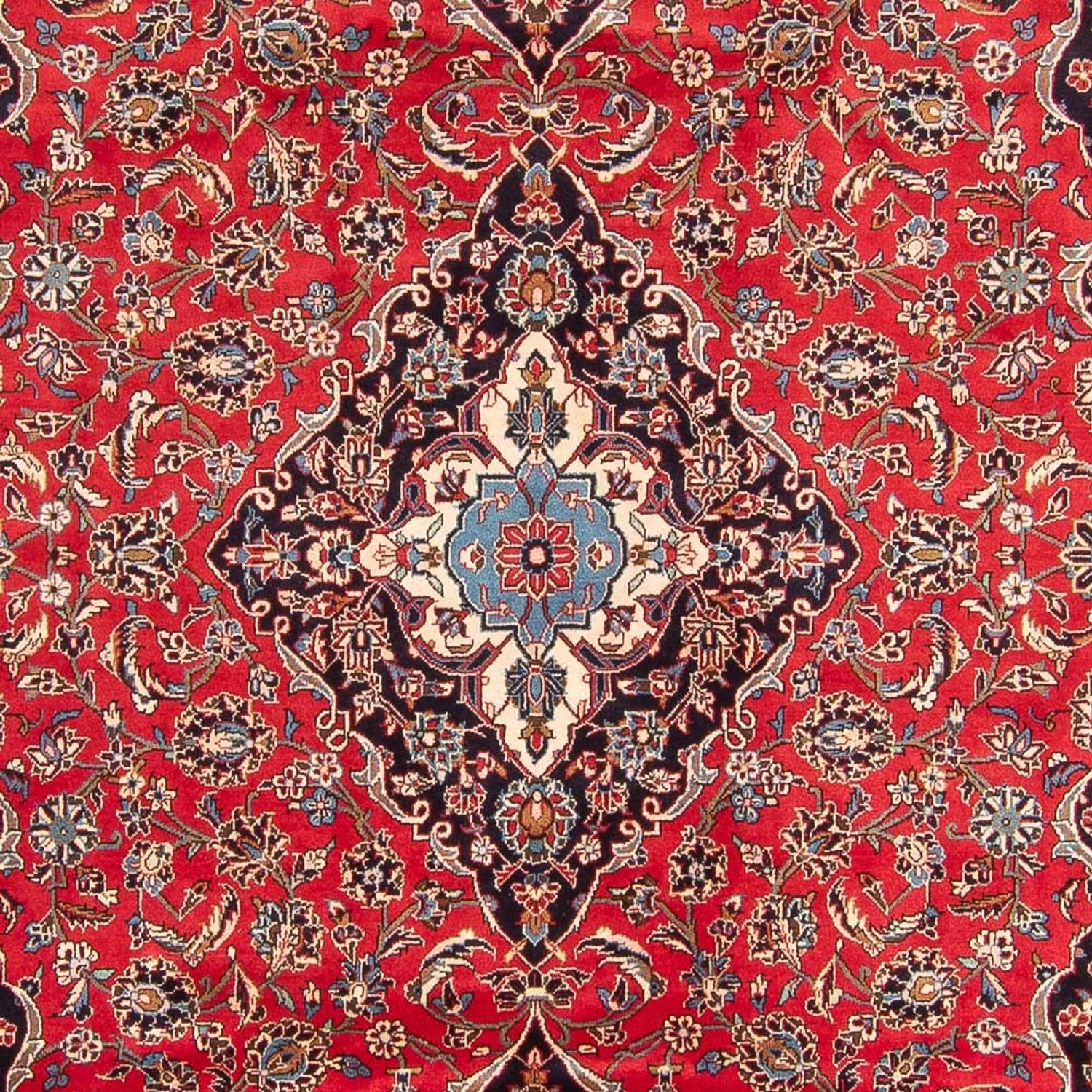 Persisk tæppe - Keshan - 348 x 245 cm - rød