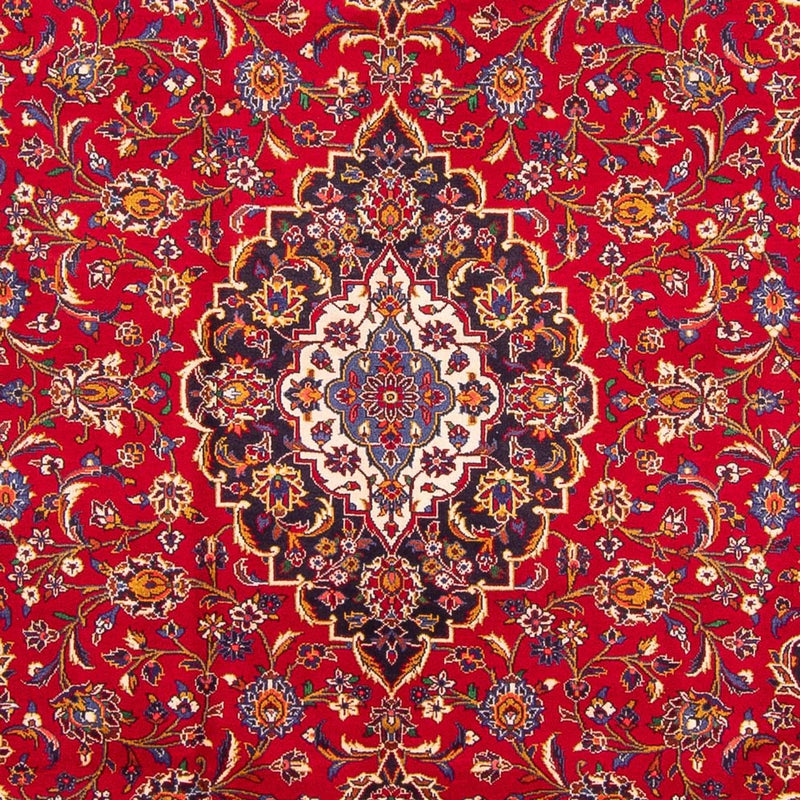 Persisk tæppe - Keshan - 352 x 243 cm - rød