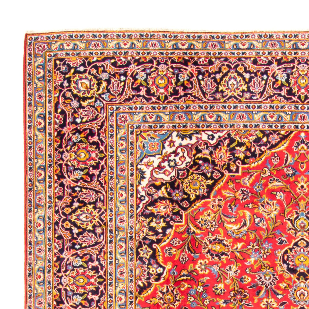 Kashan Tæppe 247x348cm - Persisk tæppe