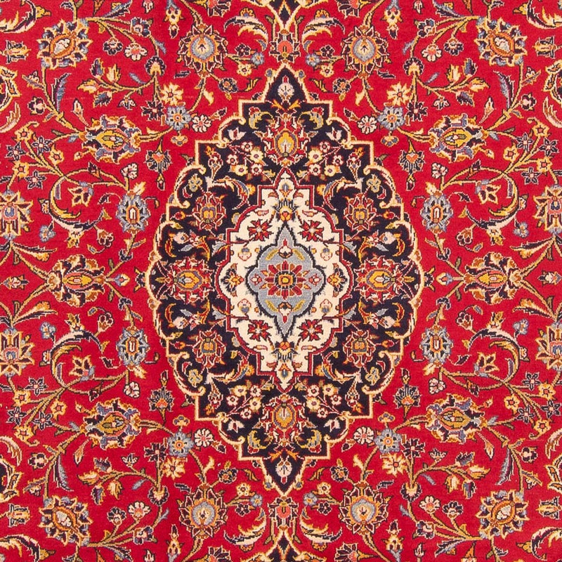 Persisk tæppe - Keshan - 352 x 245 cm - rød
