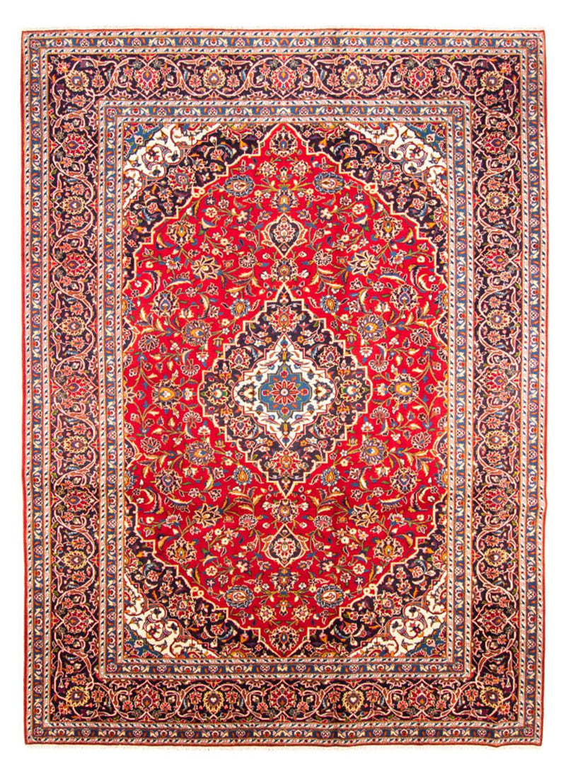 Persisk tæppe - Keshan - 348 x 248 cm - rød
