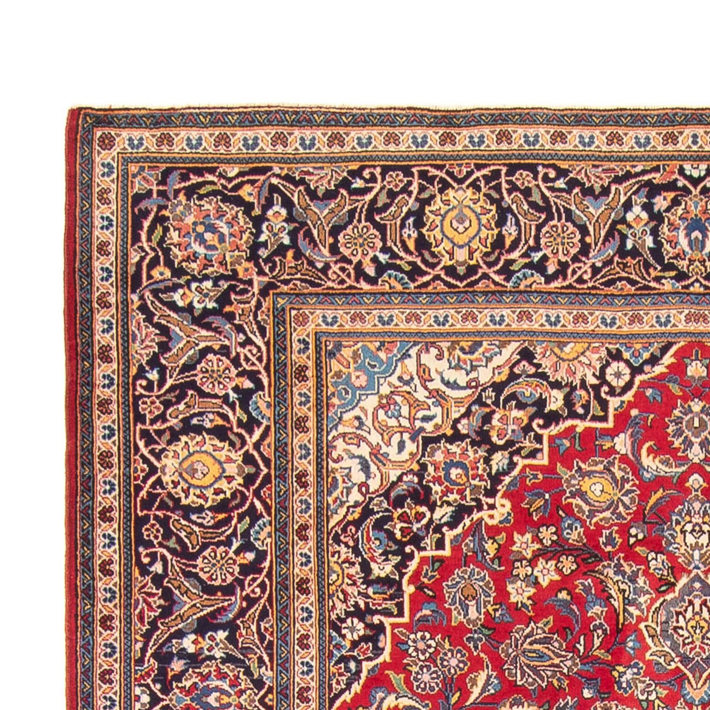Kashan Tæppe 346x250cm - Persisk tæppe