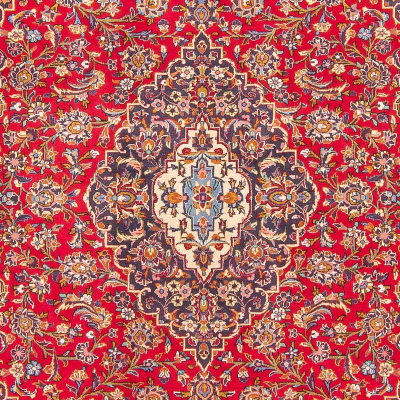 Persisk tæppe - Keshan - 346 x 250 cm - rød