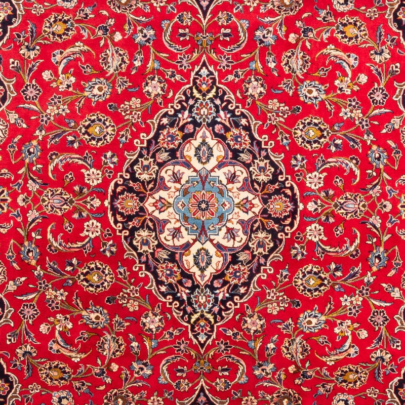 Persisk tæppe - Keshan - 354 x 245 cm - rød