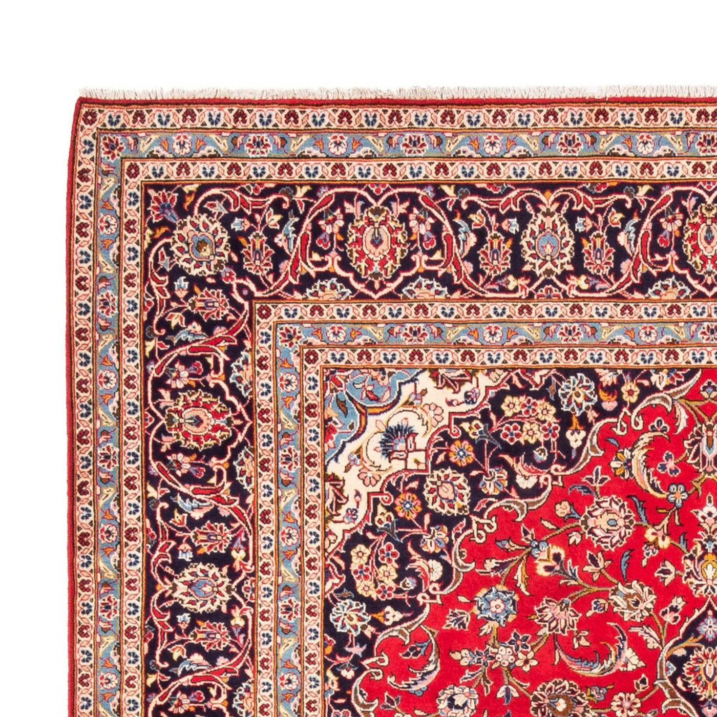 Kashan Tæppe 354x245cm - Persisk tæppe