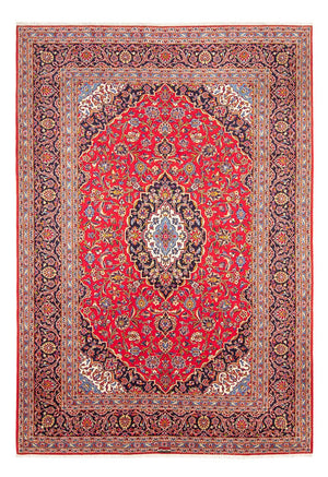 Persisk tæppe - Keshan - 347 x 250 cm - rød