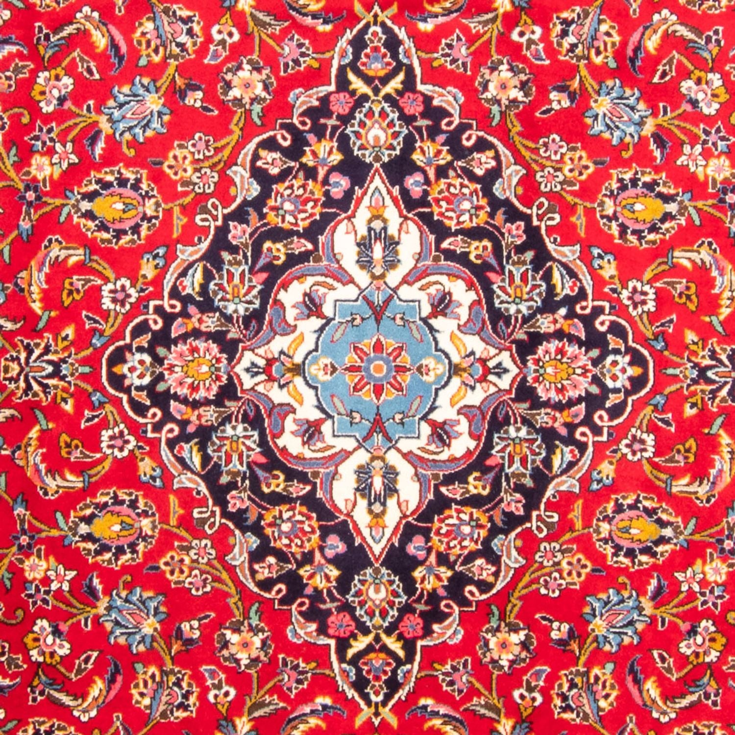 Persisk tæppe - Keshan - 354 x 246 cm - rød
