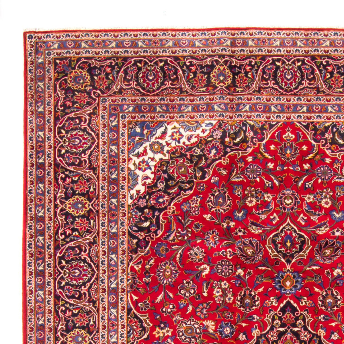 Kashan Tæppe 244x358cm - Persisk tæppe