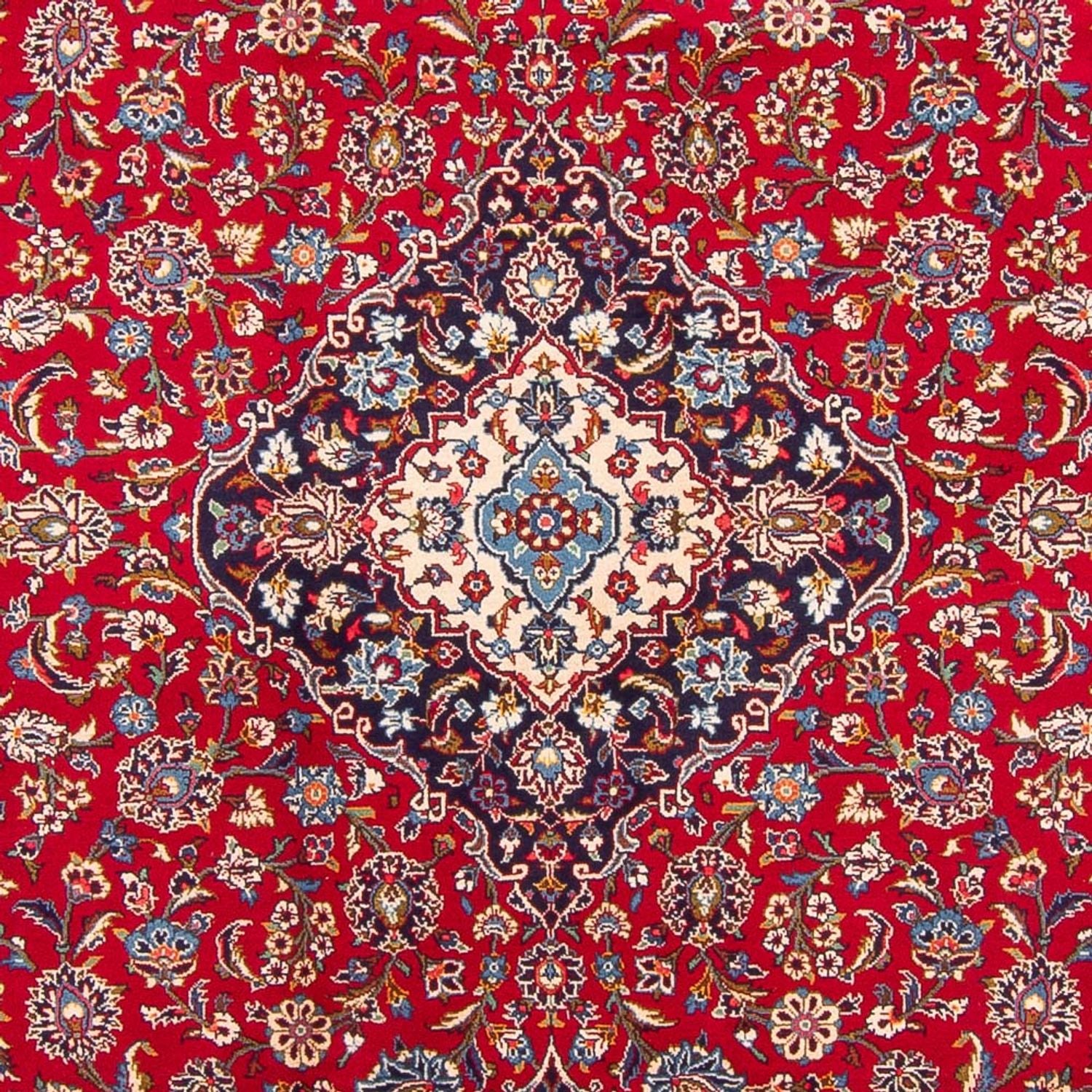 Persisk tæppe - Keshan - 350 x 250 cm - rød