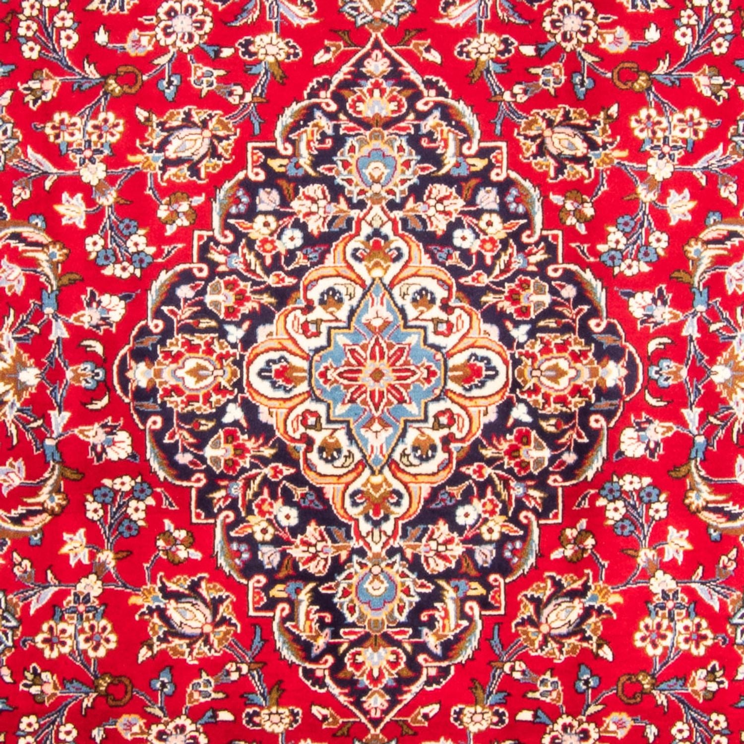Persisk tæppe - Keshan - 358 x 245 cm - rød