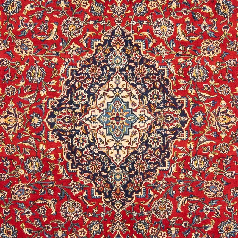 Persisk tæppe - Keshan - 353 x 250 cm - rød