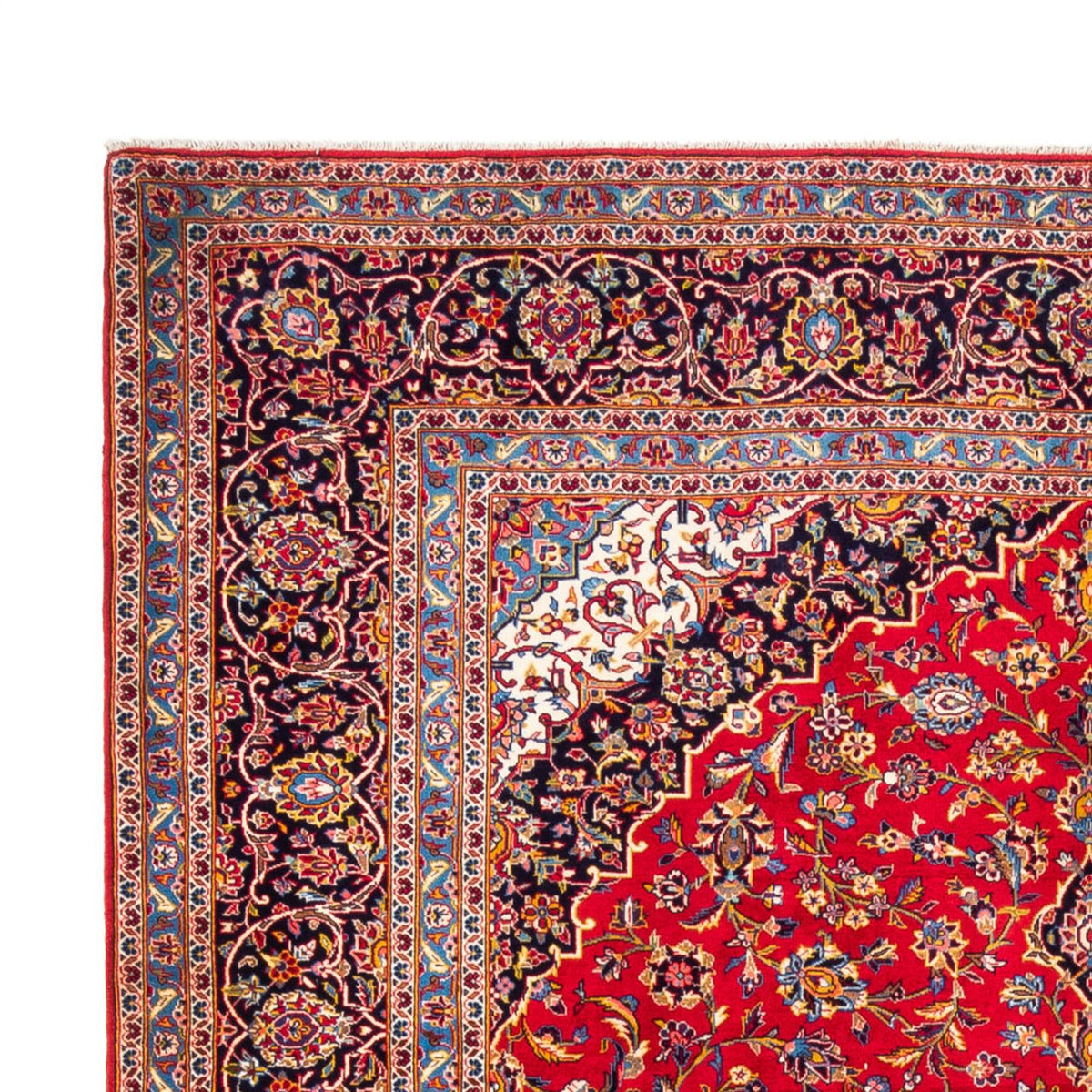 Kashan Tæppe 257x346cm - Persisk tæppe