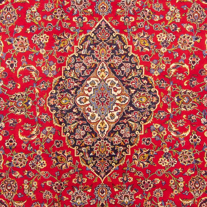 Persisk tæppe - Keshan - 365 x 244 cm - rød