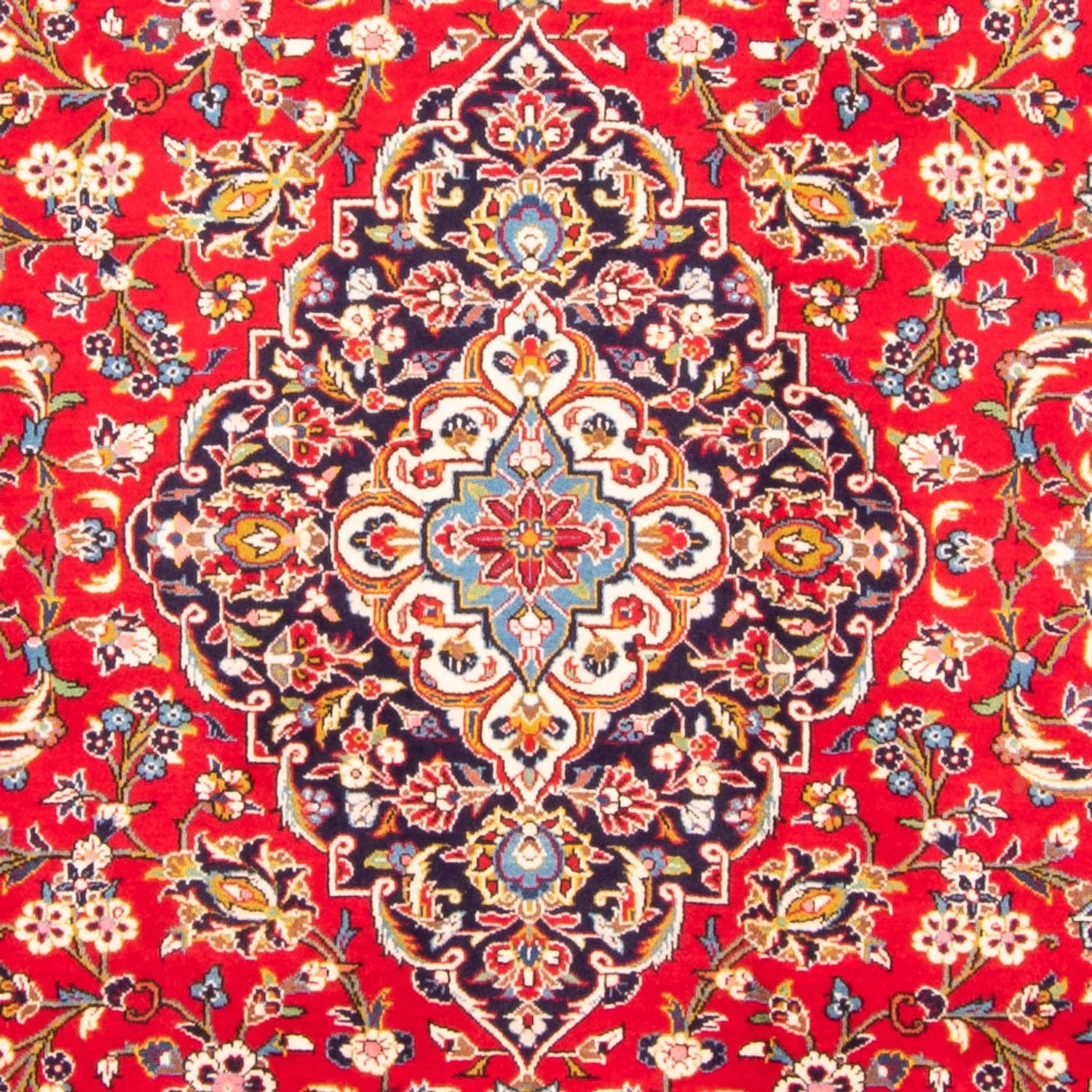 Persisk tæppe - Keshan - 360 x 248 cm - rød