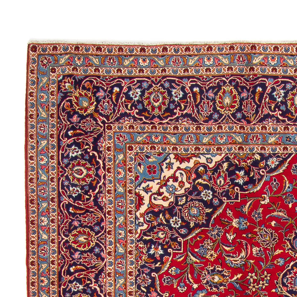 Kashan Tæppe 252x355cm - Persisk tæppe