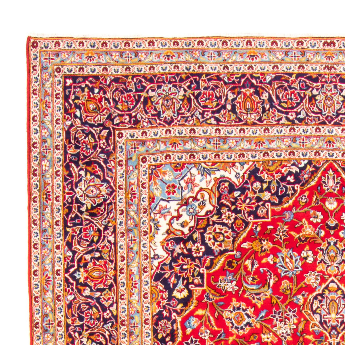 Kashan Tæppe 240x374cm - Persisk tæppe