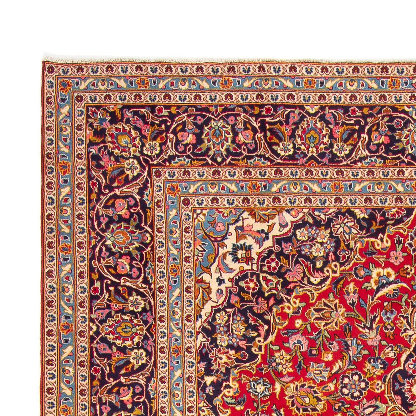 Kashan Tæppe 362x250cm - Persisk tæppe