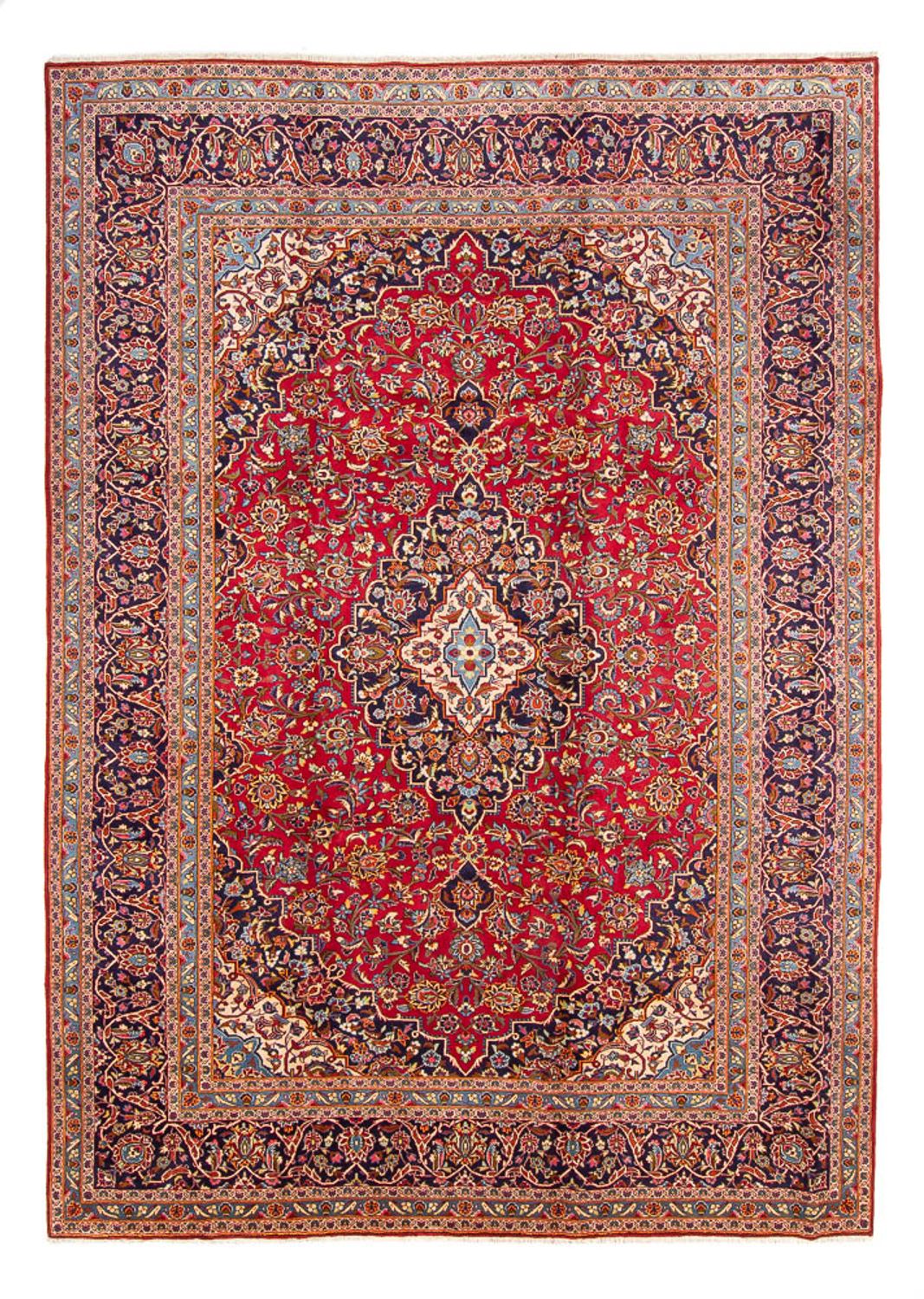 Persisk tæppe - Keshan - 355 x 255 cm - rust