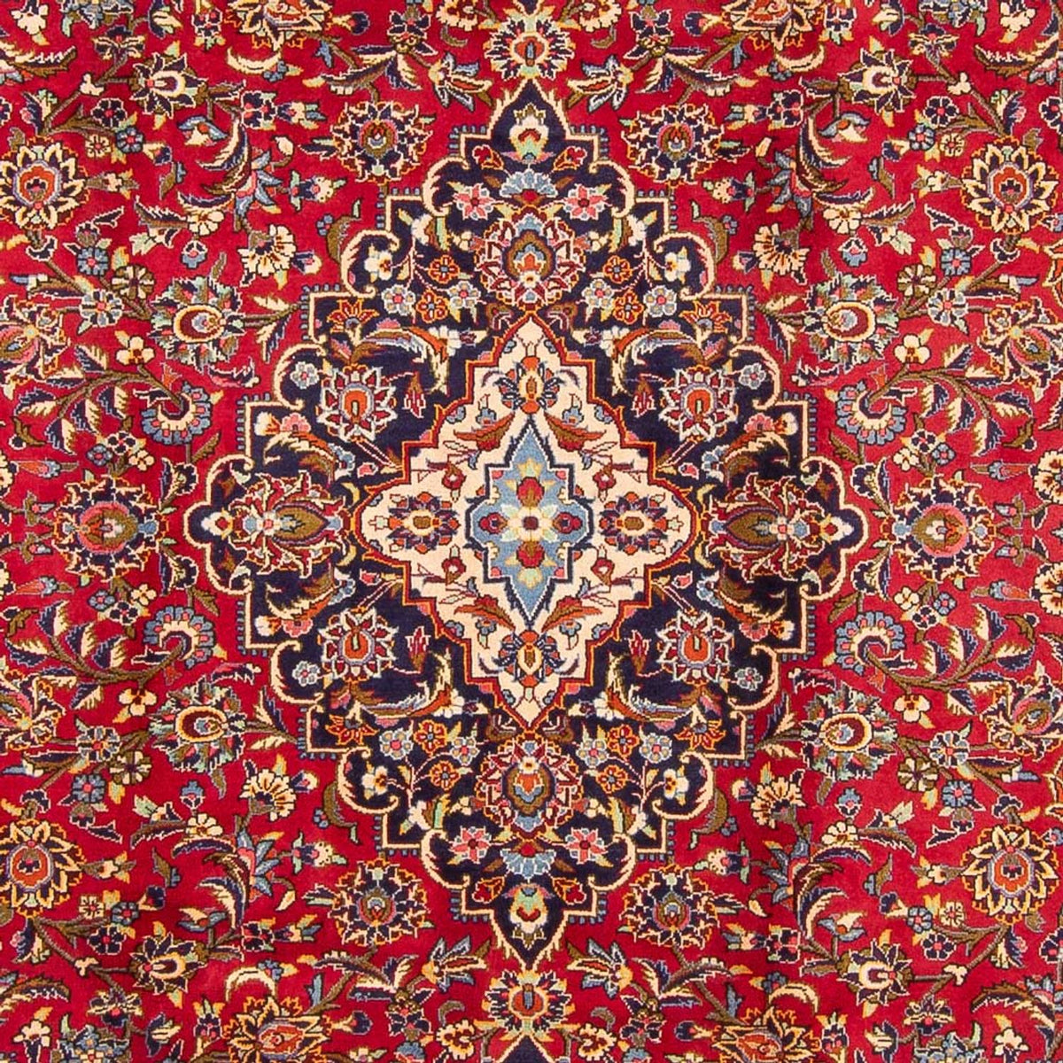 Persisk tæppe - Keshan - 355 x 255 cm - rust
