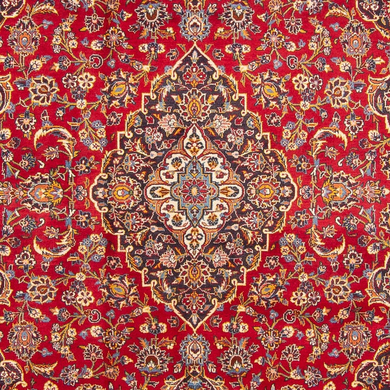 Persisk tæppe - Keshan - 366 x 250 cm - rød
