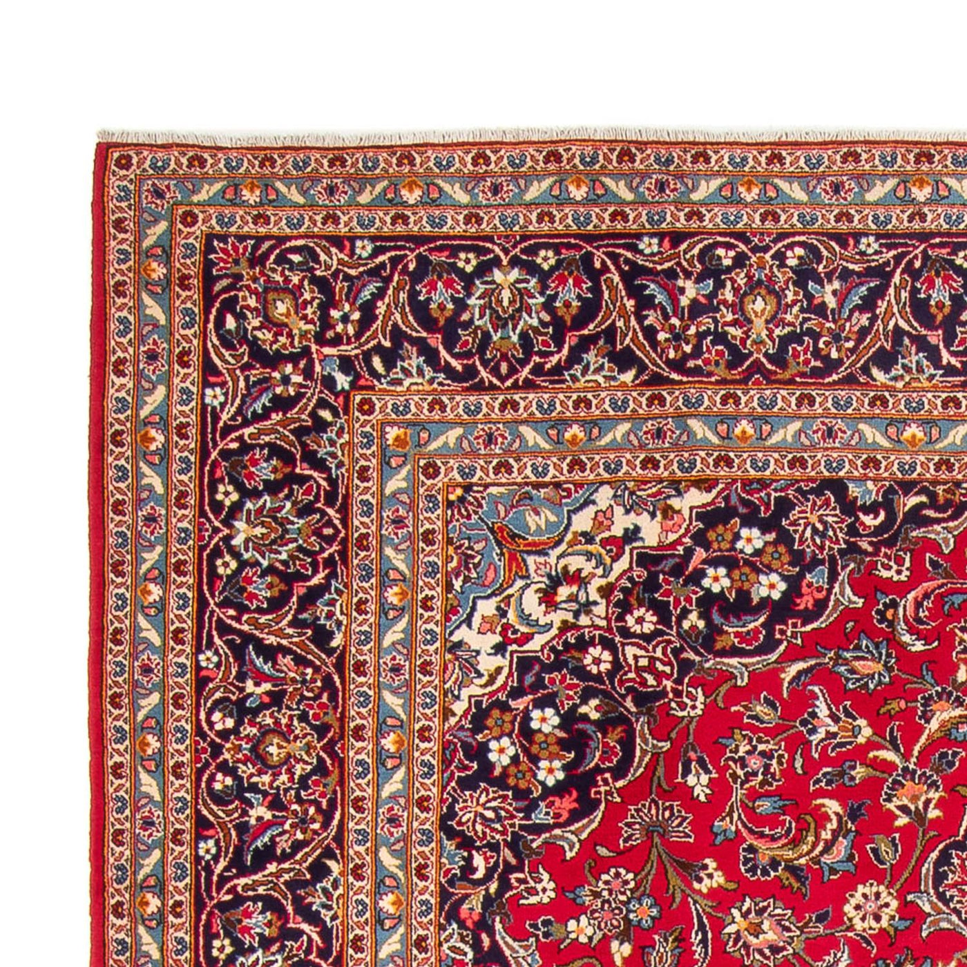 Kashan Tæppe 355x258cm - Persisk tæppe