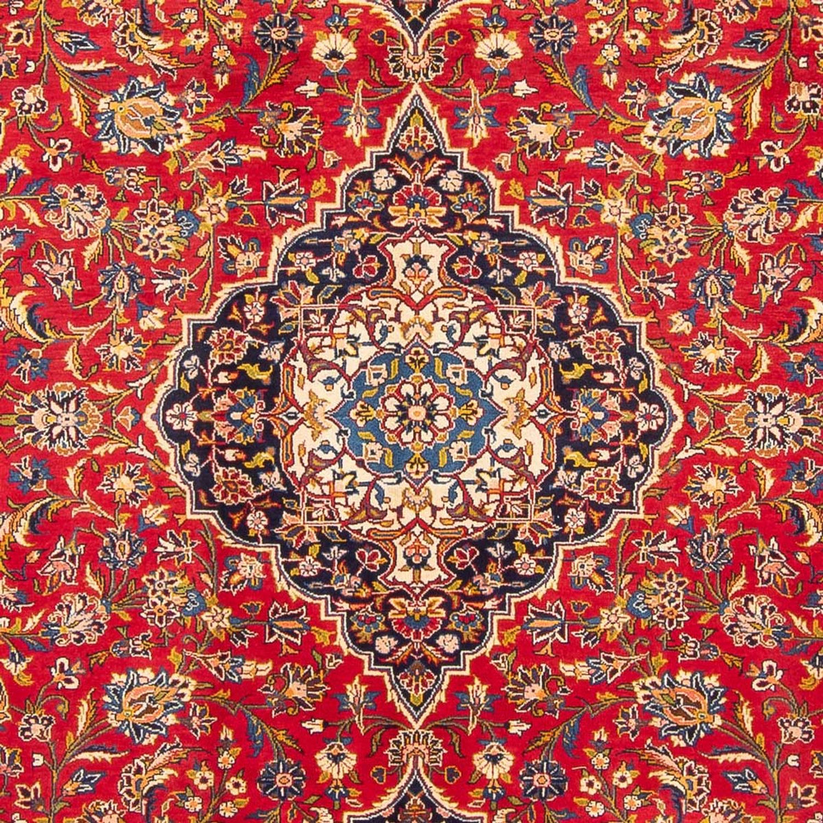 Persisk tæppe - Keshan - 360 x 257 cm - rust