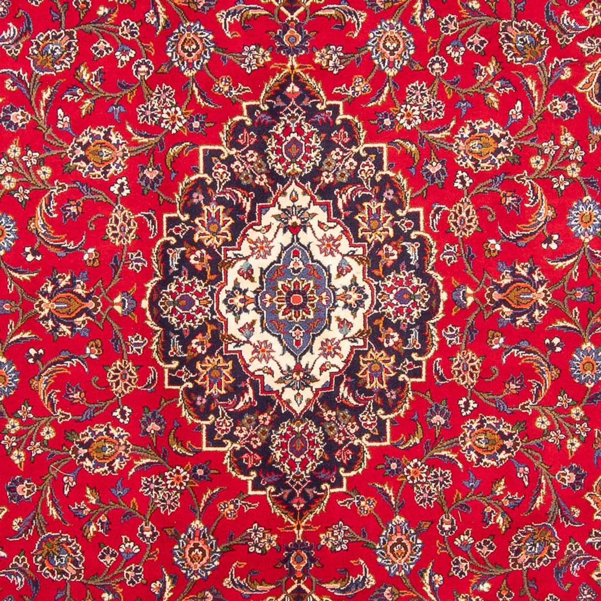 Persisk tæppe - Keshan - 362 x 256 cm - rød