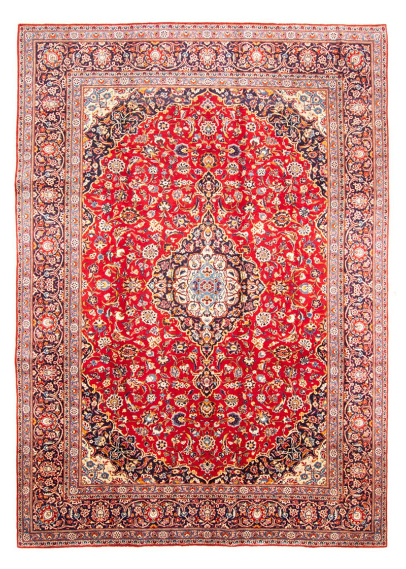 Persisk tæppe - Keshan - 359 x 260 cm - rød