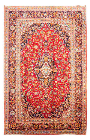 Persisk tæppe - Keshan - 380 x 248 cm - rød