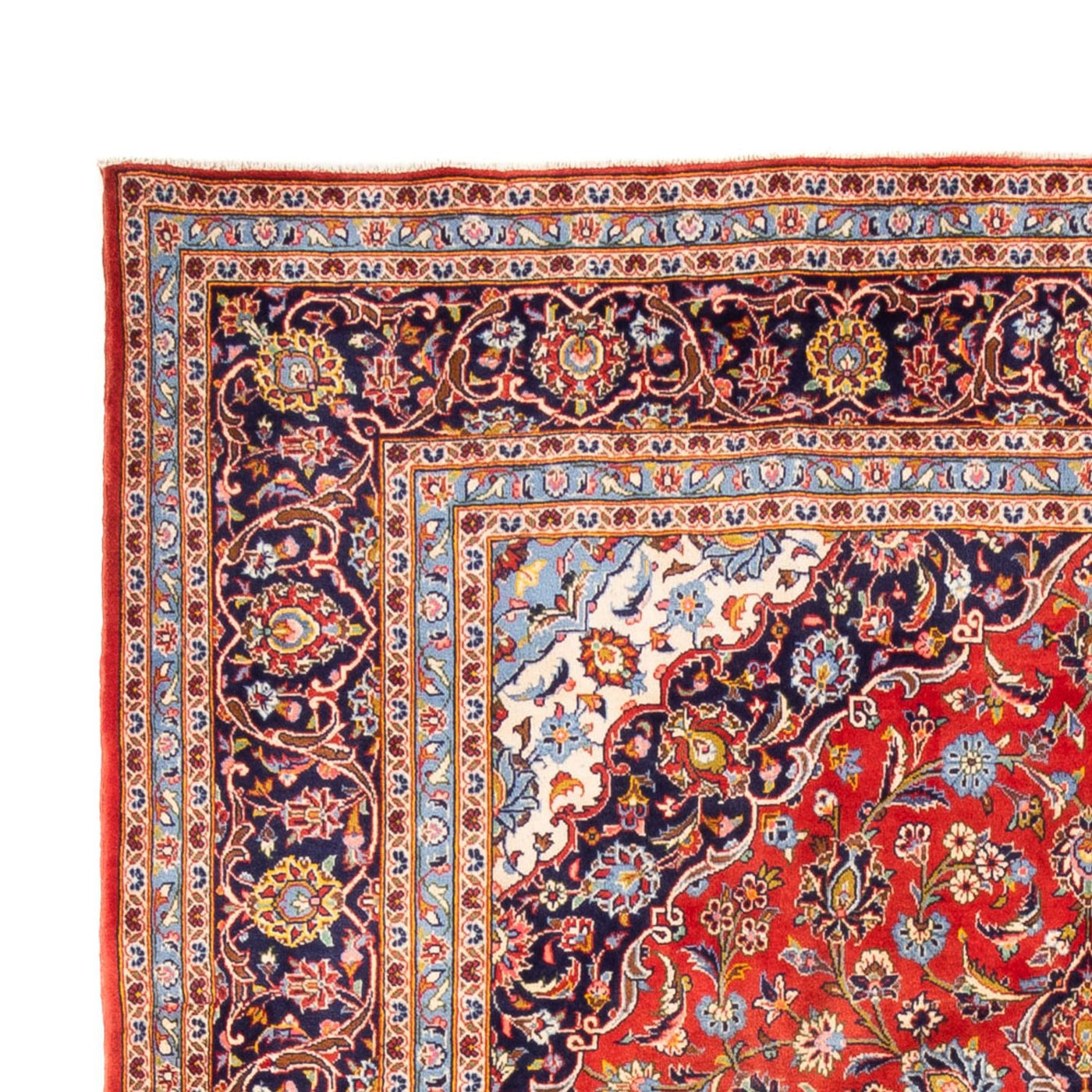 Kashan Tæppe 380x248cm - Persisk tæppe