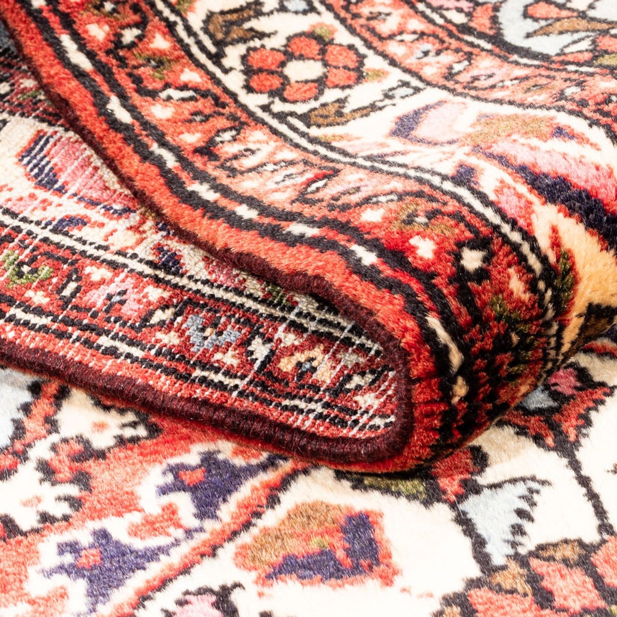 Løber Persisk tæppe - Nomadisk - 208 x 75 cm - flerfarvet