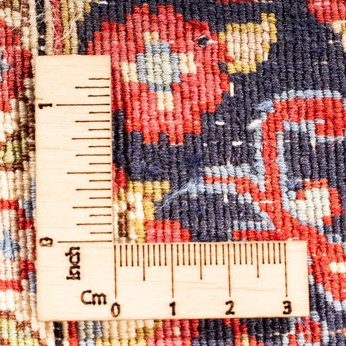 Løber Persisk tæppe - Ghom - 217 x 63 cm - mørkeblå