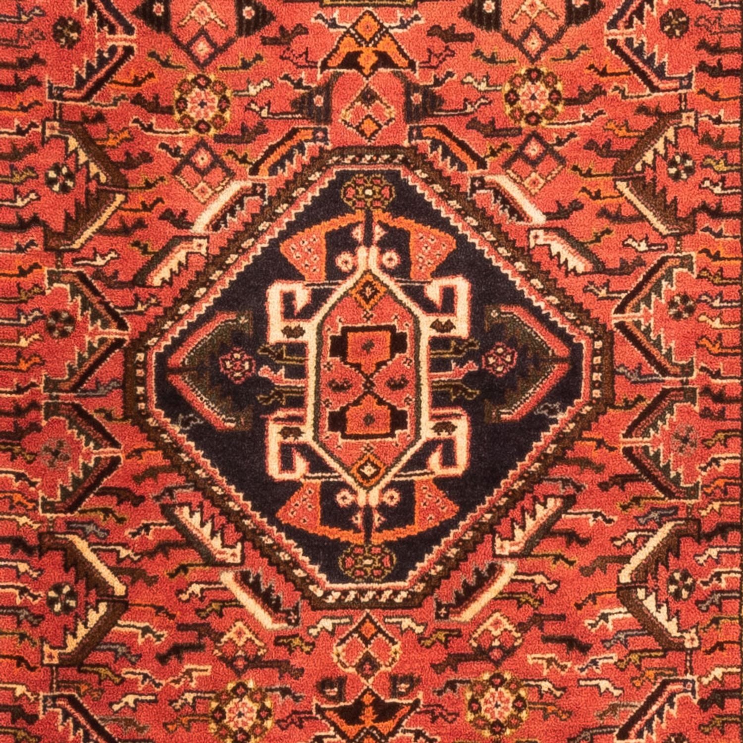 Løber Persisk tæppe - Nomadisk - 214 x 86 cm - rød