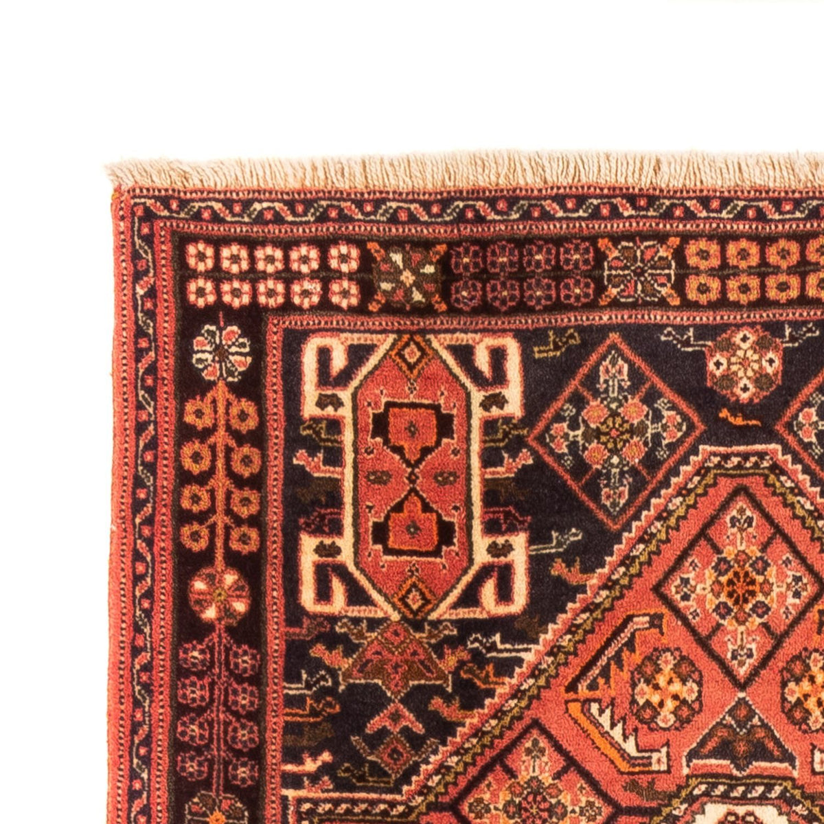 Løber Persisk tæppe - Nomadisk - 214 x 86 cm - rød