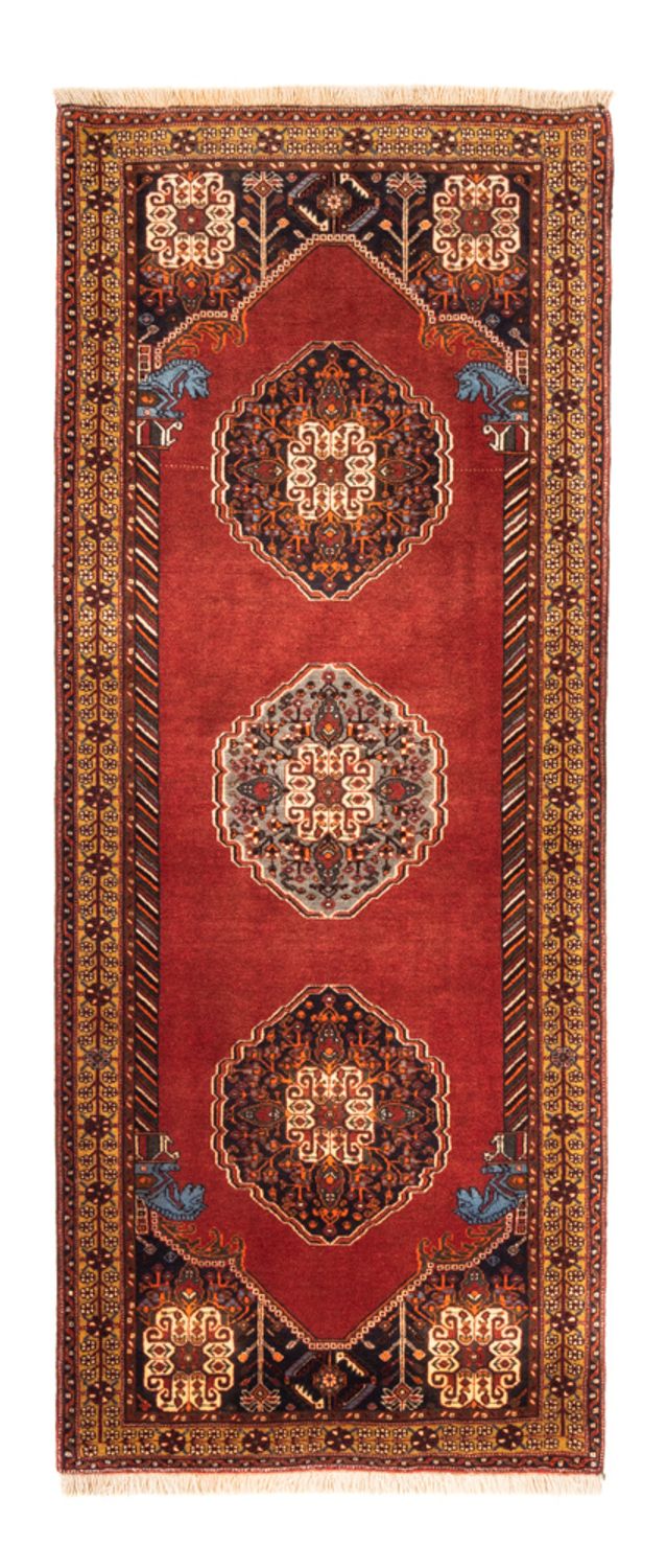 Løber Persisk tæppe - Nomadisk - 207 x 84 cm - rød