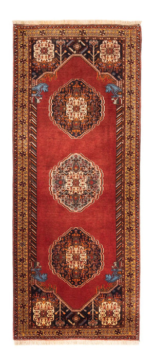 Løber Persisk tæppe - Nomadisk - 207 x 84 cm - rød