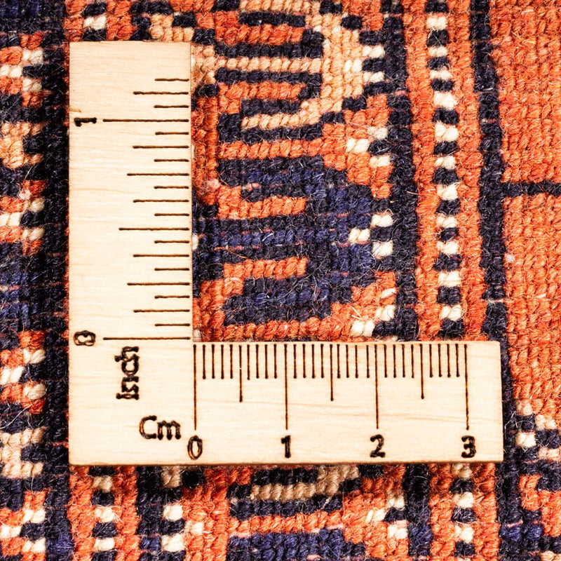Løber Turkaman-tæppe - 193 x 52 cm - orange
