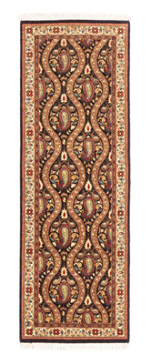 Løber Persisk tæppe - Ghom - 160 x 53 cm - mørkeblå