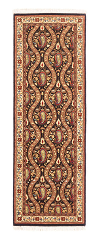 Løber Persisk tæppe - Ghom - 160 x 53 cm - mørkeblå