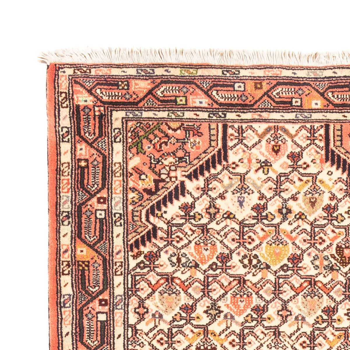 Løber Persisk tæppe - Nomadisk - 202 x 87 cm - creme