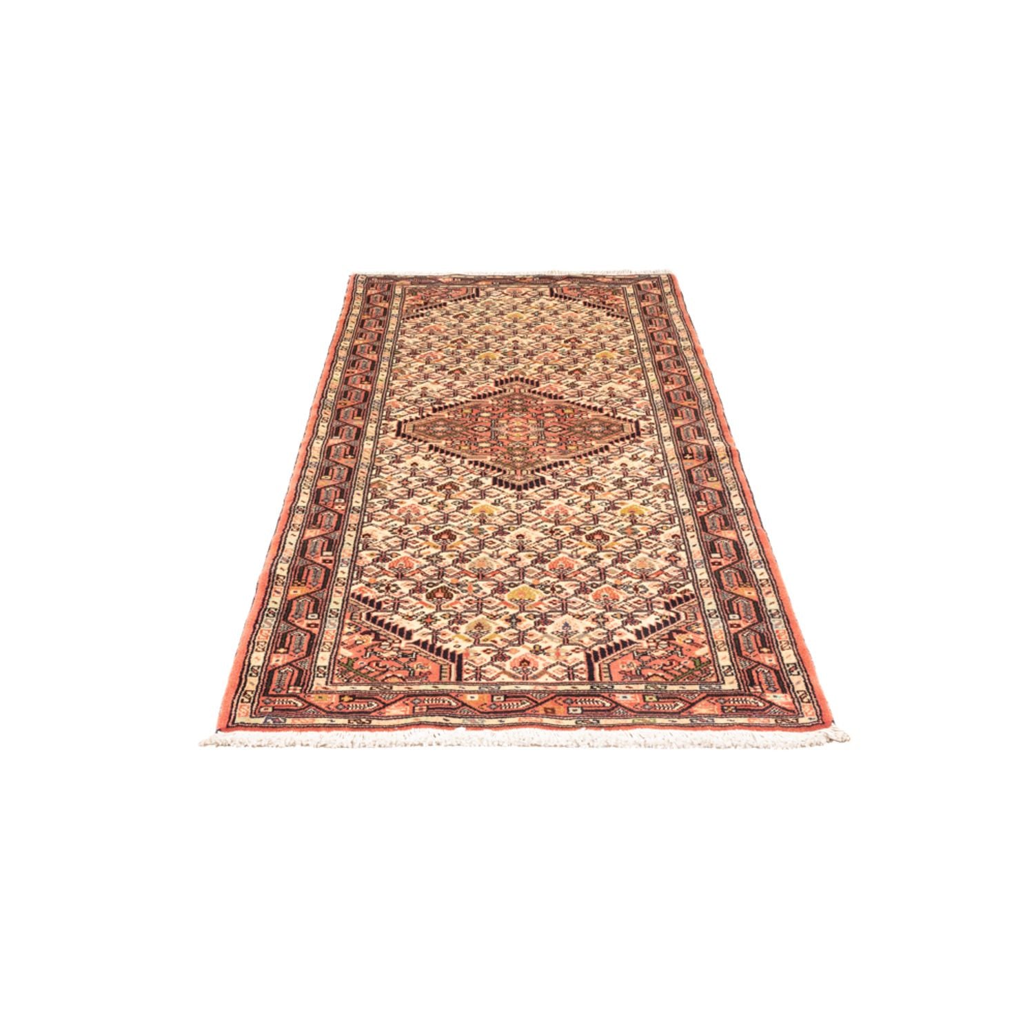 Løber Persisk tæppe - Nomadisk - 202 x 87 cm - creme