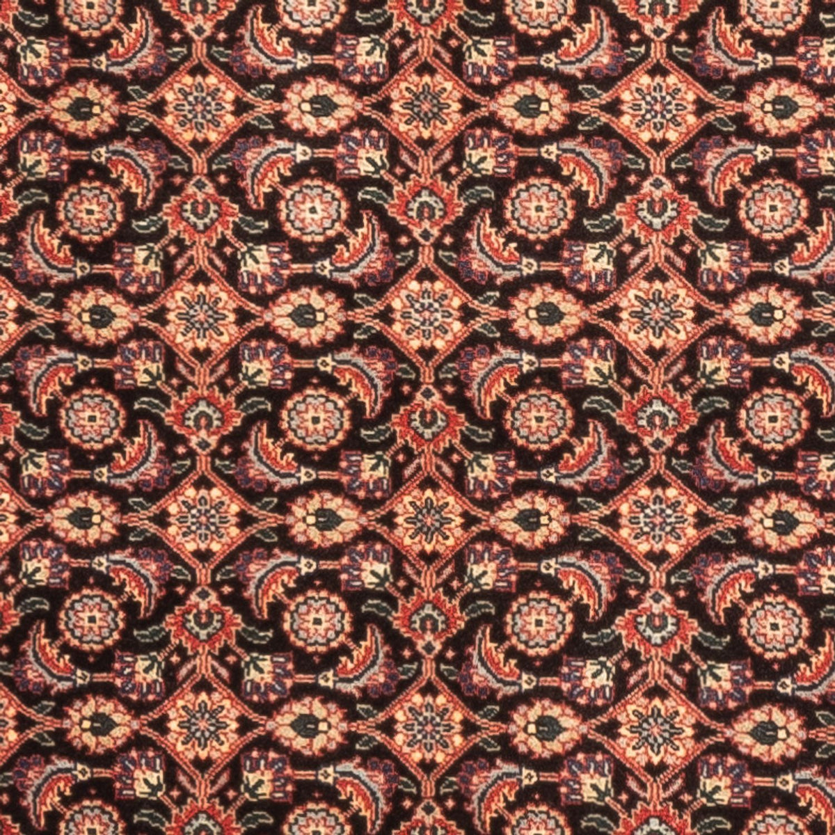 Løber Persisk tæppe - Tabriz - Royal - 200 x 68 cm - mørkeblå