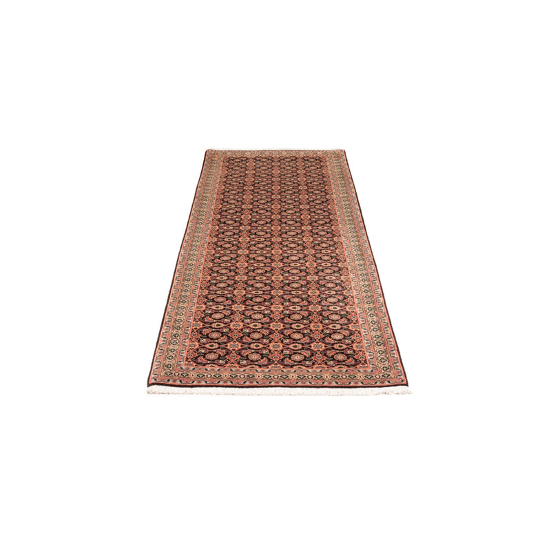 Løber Persisk tæppe - Tabriz - Royal - 200 x 68 cm - mørkeblå