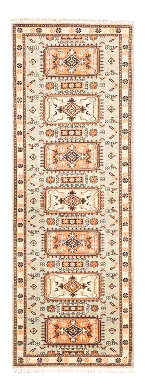 Løber Persisk tæppe - Nomadisk - 188 x 66 cm - lysegrøn