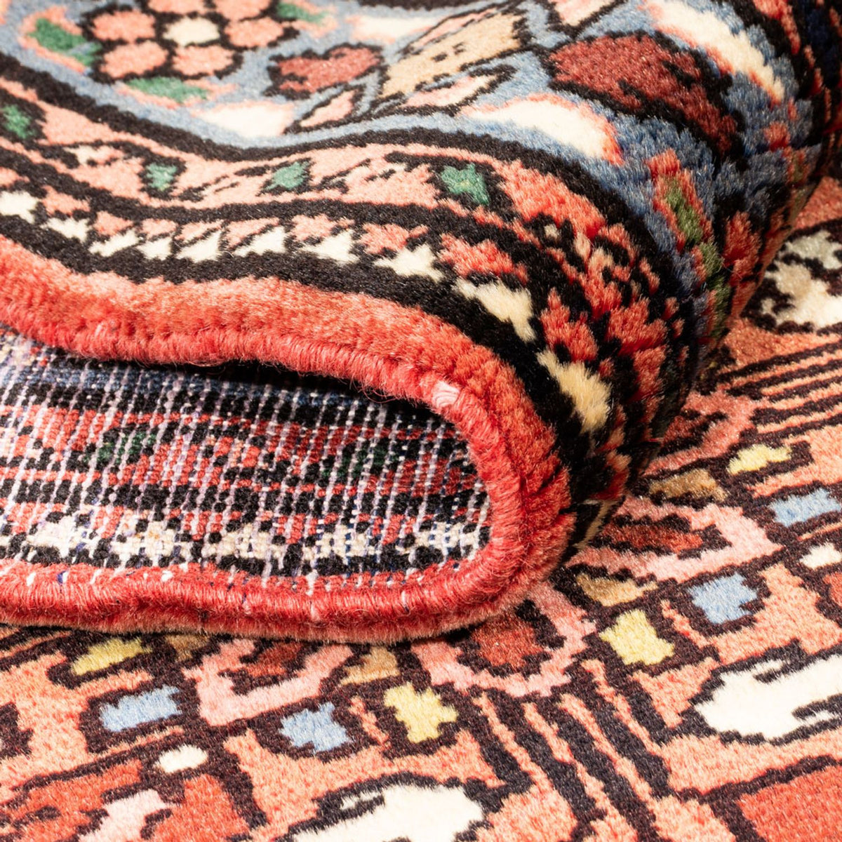 Løber Persisk tæppe - Nomadisk - 210 x 83 cm - flerfarvet