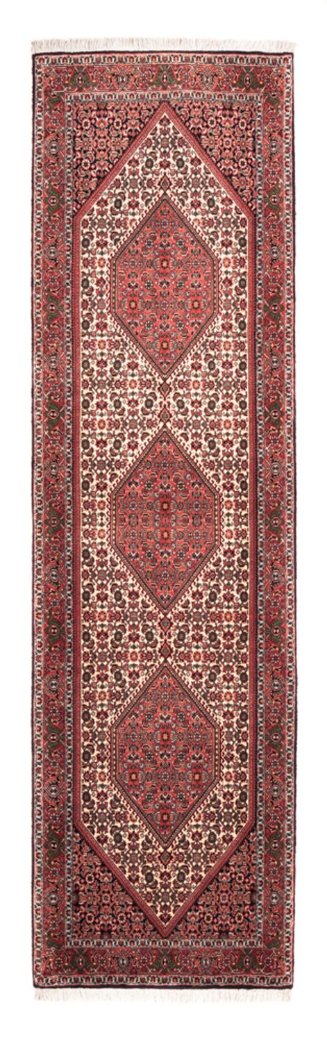 Løber Persisk tæppe - Bijar - Royal - 225 x 80 cm - creme